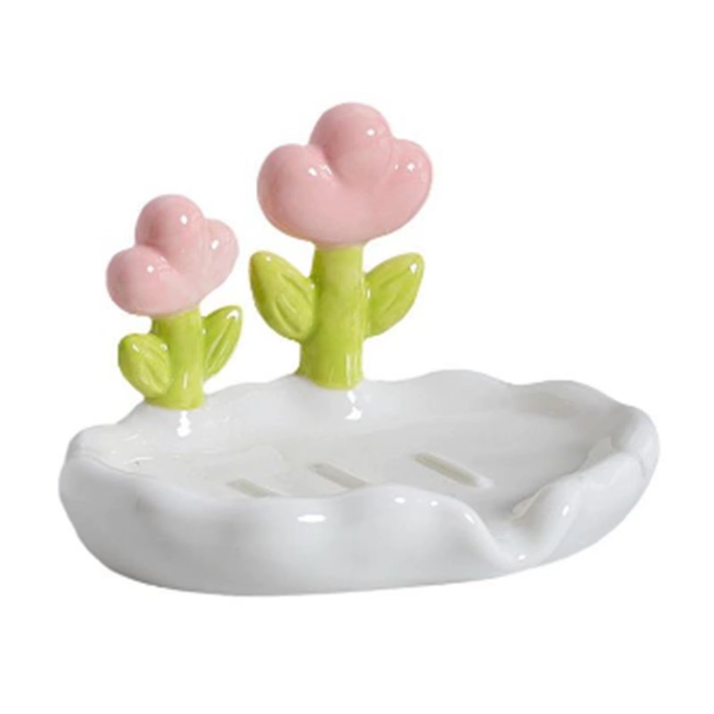 TECH™ Adorable Flower Soap Tray Holder