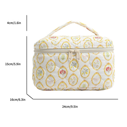 TECH™ Quilted Cosmetic Makeup Bag