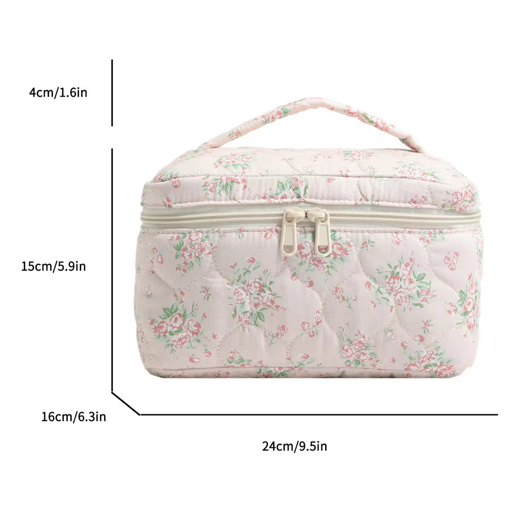 TECH™ Quilted Cosmetic Makeup Bag