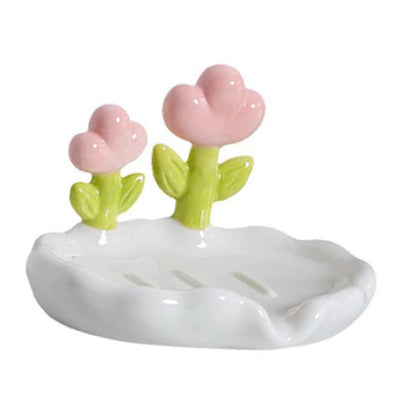 TECH™ Adorable Flower Soap Tray Holder