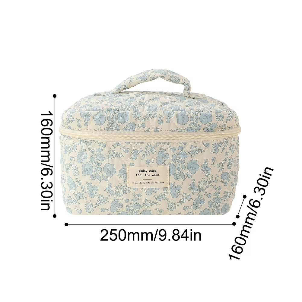 TECH™ Quilted Cosmetic Makeup Bag